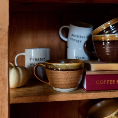 Кружка Homla SANDORA 2 600 мл Коричневый 230831 фото - 5