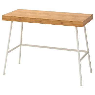 IKEA Письменный стол LILLASEN Бамбук (ИКЕА ЛИЛЛАСЕН) 90278277