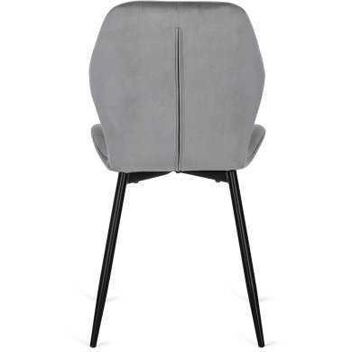 Обідній стілець Mebel Elit LUCKY Welur Сірий ME.LUCKY/P/V/K фото - 4