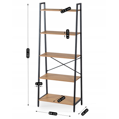 Стеллаж Mebel Elit ERVA Дуб золотой ME.ERVA/D/CZ/REG фото - 9