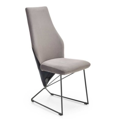 Обеденный стул Halmar K485 Welur Пепельный V-PL-K/485-KR-POPIEL фото - 3