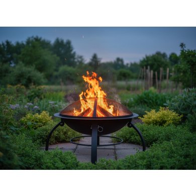 Угольный гриль Garden Line 56 см Черный BBQ5344 фото - 10