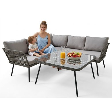 Комплект садовой мебели Garden Line ABI3385 Серый ABI3385 фото - 3