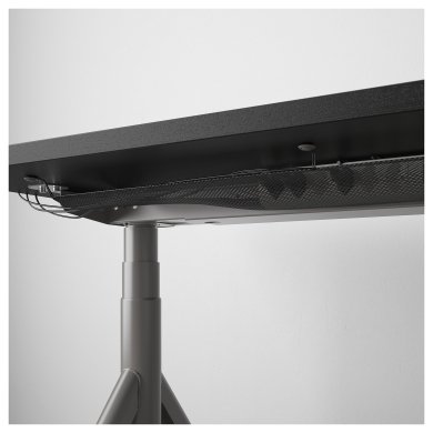 IKEA Письменный стол для работы сидя/стоя IDASEN Черный (ИКЕА ИДАСЕН) 49280990 фото - 12