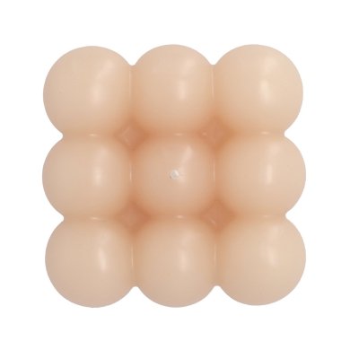 Свічка Homla BUBBLE 10x10см | Рожевий 208229 фото - 4