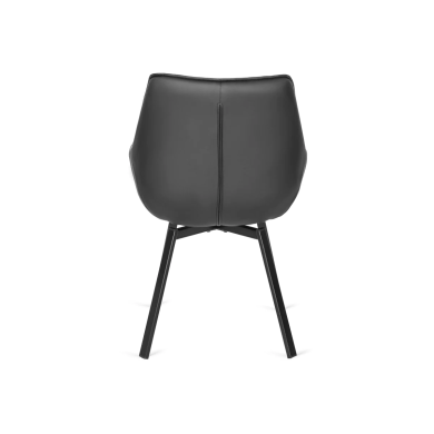 Обідній стілець поворотний Mebel Elit LUNA Чорний - 3 Обідній стілець поворотний Mebel Elit LUNA Чорний ME.LUNA/CZ/E/K фото - 3