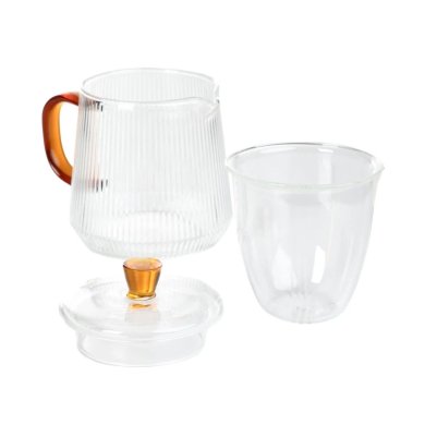 Чайник заварник Homla MABELLE 0,5 л Прозрачный 227050 фото - 3