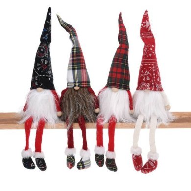 Гном Duka Tonttu 38 см | Черный / Красный 2221053 фото - 5