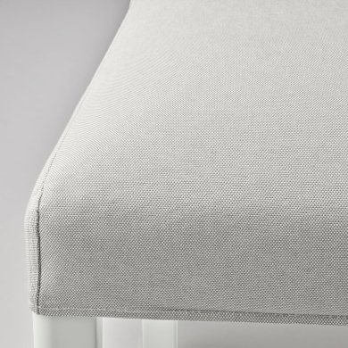 IKEA Чохол на стілець BERGMUND Світло-сірий (ИКЕА БЕРГМУНД) 70486201 фото - 4