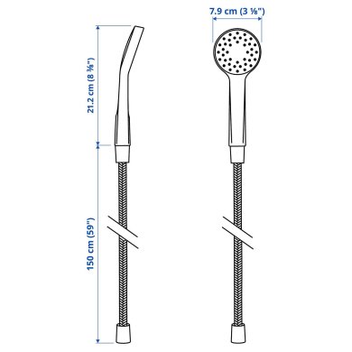 IKEA BERGVATTNET (ИКЕА БЕРГВАТТНЕТ) 00590748 фото - 2