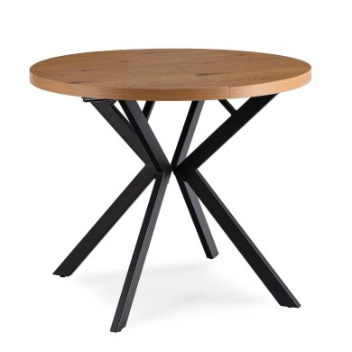 Розкладний обідній стіл Mebel Elit DORIAN Дуб золотий - 2 Розкладний обідній стіл Mebel Elit DORIAN Дуб золотий ME.DORIAN/DZ/CZ/S фото - 2