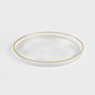 Тарілка Homla VITRIO 21 см Прозорий 234089 фото - 2