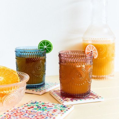 Стакан Homla BARREL 300 мл Розовый - 4 Стакан Homla BARREL 300 мл Розовый 227276 фото - 4