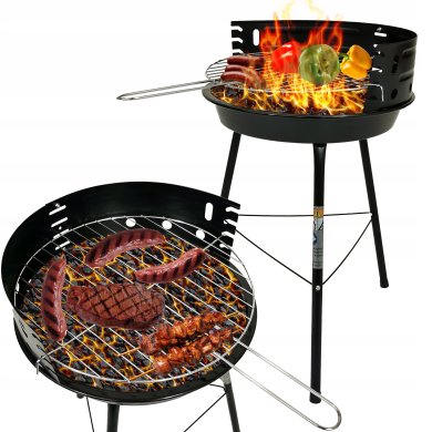 Вугільний гриль Kontrast BBQ1007 Чорний - 2 Вугільний гриль Kontrast BBQ1007 Чорний 5.22.14126 фото - 2