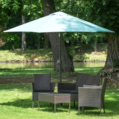 Садовый зонт Meven EVELO 210 см Морской - 6 Садовый зонт Meven EVELO 210 см Морской MV-UM016M-EVELO фото - 6