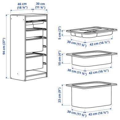 IKEA TROFAST (ИКЕА ТРОФАСТ) 79515082 фото - 4