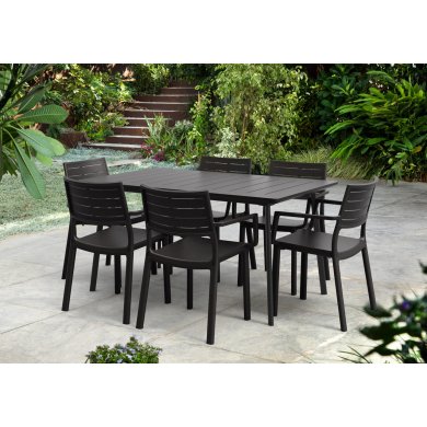 Садовый стол Keter METALEA Черный 249184 фото - 5