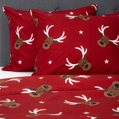 Комплект постільної білизни Homla REINDEER 140x200 Принт - 6 Комплект постільної білизни Homla REINDEER 140x200 Принт 231410 фото - 6