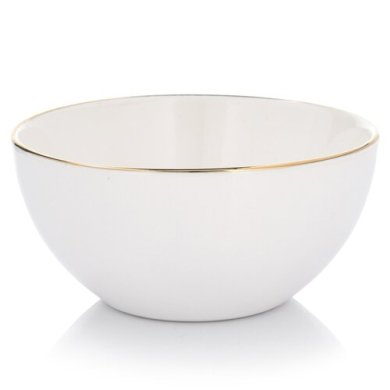 Миска Duka Siren 500 мл | Белый / Золотой 2220749