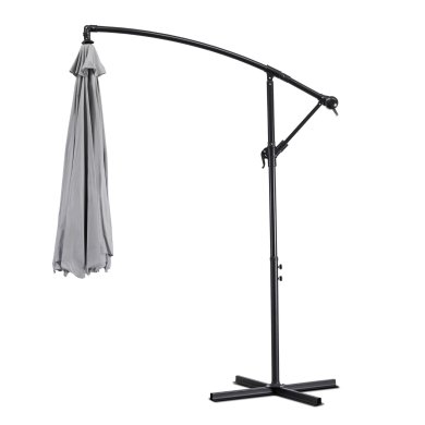 Садовый зонт с чехлом Mebel Elit AKRON 255 см Светло-серый ME.AKRON/JP/T/OGR/PAR фото - 4