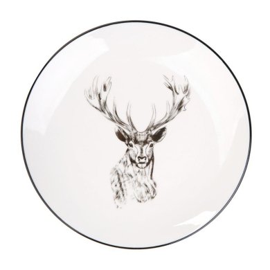 Десертна тарілка Homla REINDEER 19 см Принт 218916
