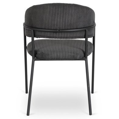 Обеденный стул Mebel Elit TINKA Velvet Черный - 4 Обеденный стул Mebel Elit TINKA Velvet Черный ME.TINKA/CZ/SZTR/K фото - 4
