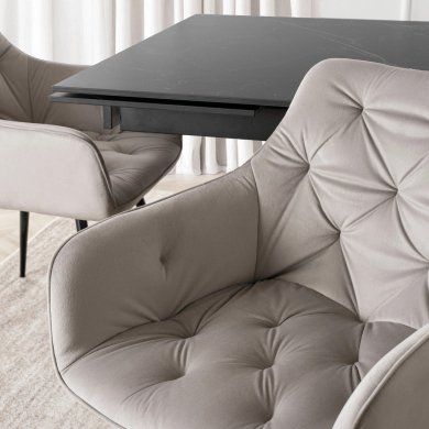 Обеденный стул Mebel Elit MODESTO Welur Серый ME.MODESTO/P/CZ/V/K фото - 7