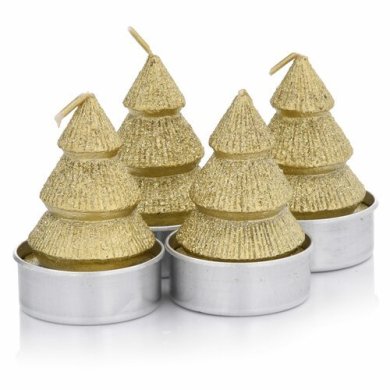 Набор свечей Duka Festlig Tealight | Золотой 2221073