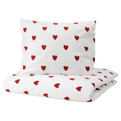 IKEA Комплект постільної білизни BARNDROM 150х200 см Принт (ИКЕА БАРНДРОМ) 60588832