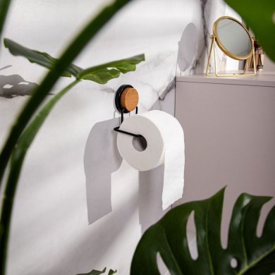 Тримач туалетного паперу Homla BAIL Чорний 233756 фото - 5