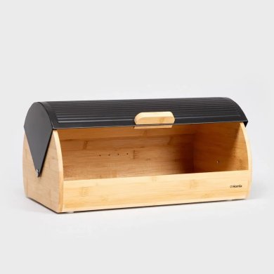 Хлібниця Homla TROPEA Чорний 237252 фото - 2