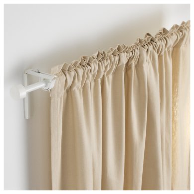 IKEA Штанга карниза RACKA 120-210 см Белый (ИКЕА RÄCKA) 90217161 фото - 2