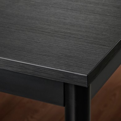 IKEA Обеденный стол SANDSBERG 67 см Черный (ИКЕА САНДСБЕРГ) 59420400 фото - 7