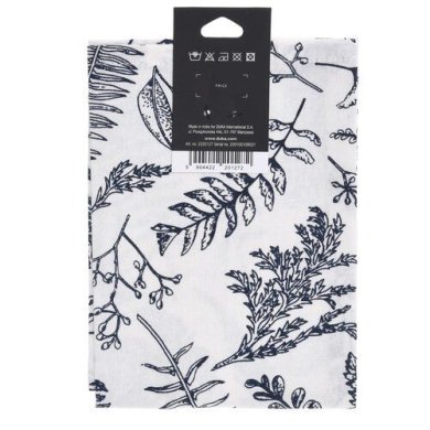 Рушник кухонний Duka Anlegg | Білий/Темно-синій принт 2220127 фото - 3