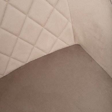 Обідній стілець поворотний Homla LAURENT Welur Бежевий 213726 фото - 4