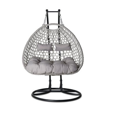 Підвісне крісло-кокон Corciano ROSA PREMIUM Сірий 5901721059696 фото - 2