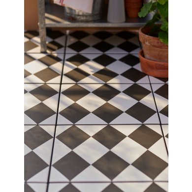 IKEA Плитка для улицы MALLSTEN Черно-белый (ИКЕА МЭЛЛЬСТЕН) 10508908 фото - 2