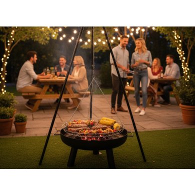 Угольный гриль Garden Line BBQ6032 Черный BBQ6032 фото - 9