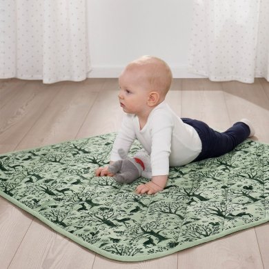 IKEA Плед TROLLDOM 96x96 см Принт (ИКЕА ТРОЛЬДОМ) 30515125 фото - 3
