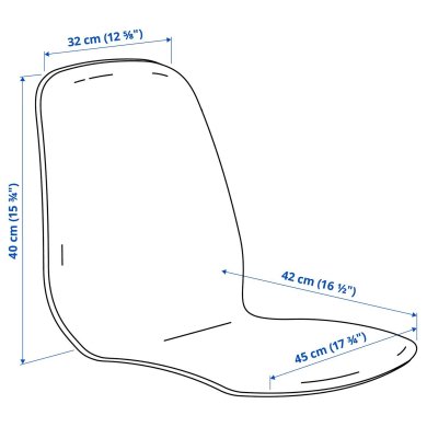 IKEA SKALSTA (ИКЕА РОКИ) 60611795 фото - 3