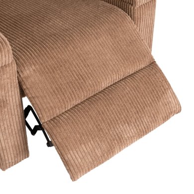 Крісло м'яке розкладне з реклайнером Mebel Elit SPENCER Velvet Коричневий - 14 Крісло м'яке розкладне з реклайнером Mebel Elit SPENCER Velvet Коричневий ME.SPENCER/BR/SZTR/FW фото - 14