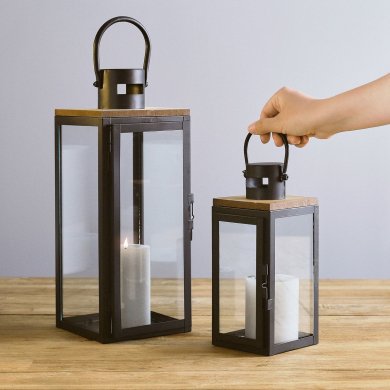 Фонарь Homla HOGEN 11x10x24 см | Черный - 11 Фонарь Homla HOGEN 11x10x24 см | Черный 205950 фото - 11