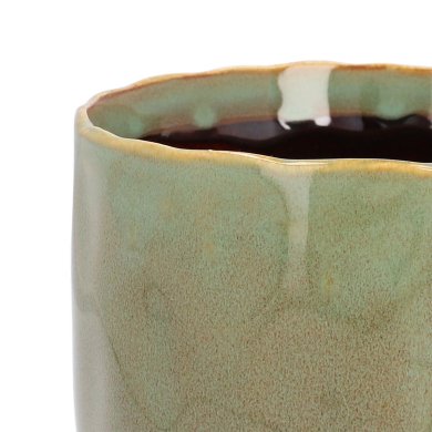 Кашпо Homla RONA 13x12 см Зелений 206326 фото - 3