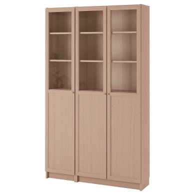 IKEA Вітрина BILLY/OXBERG (ИКЕА БИЛЛИ/ОКСБЕРГ) 39281787