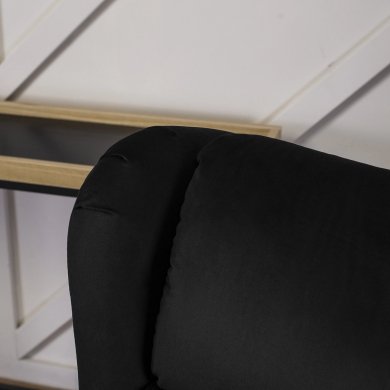 Кресло мягкое раскладное с реклайнером Mebel Elit SIMON Черный - 14 Кресло мягкое раскладное с реклайнером Mebel Elit SIMON Черный ME.SIMON/CZ/V/FW фото - 14