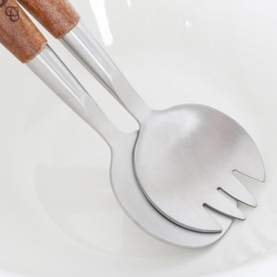 УЦІНКА Салатник з аксесуарами Homla MOOKA Білий brak/162608 фото - 6