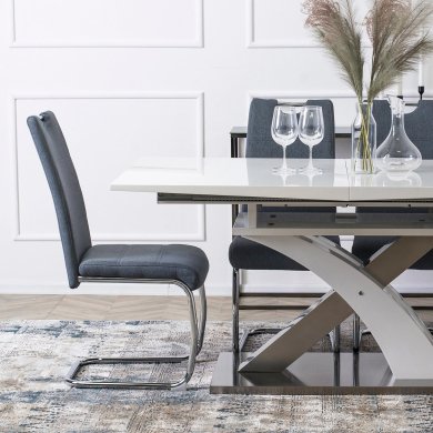 Обеденный стул Mebel Elit LOPEZ Темно-серый ME.LOPEZ/CP/T/K фото - 7