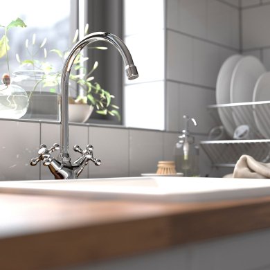 Кухонний змішувач EDSVIK - 10 IKEA Кухонний змішувач EDSVIK (ИКЕА EDSVIK) 00031841 фото - 10