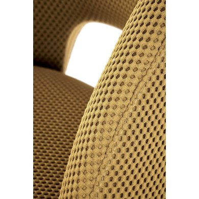 Обідній стілець поворотний Halmar K546 Гірчичний V-CH-K/546-KR-MUSZTARDOWY фото - 12