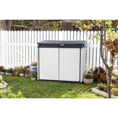 Садова шафа Keter ELITE STORE 1150 л Сірий 249357 фото - 8